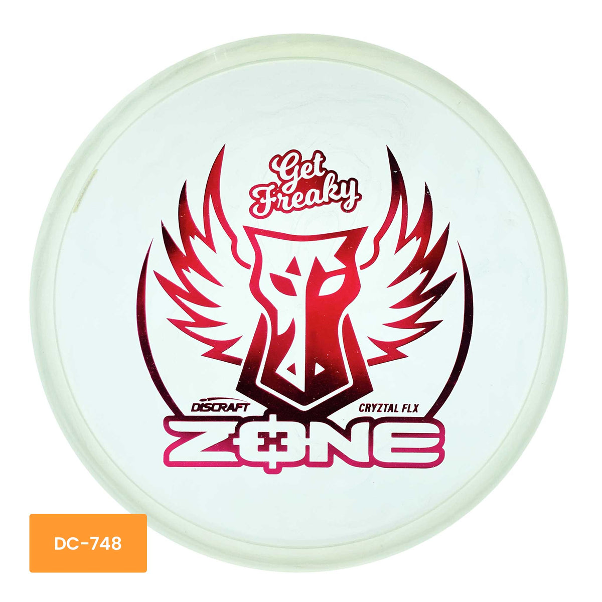 Discraft Brodie Smith CryZtal FLX Zone putter and approach - Clear