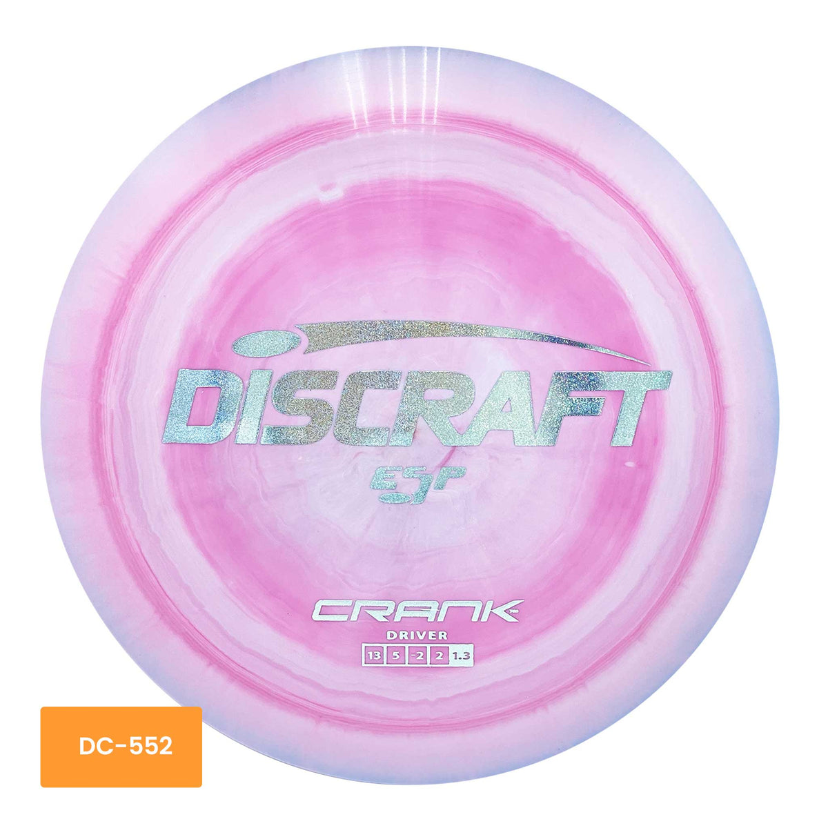 Discraft ESP Crank distance driver - Pink/Silver