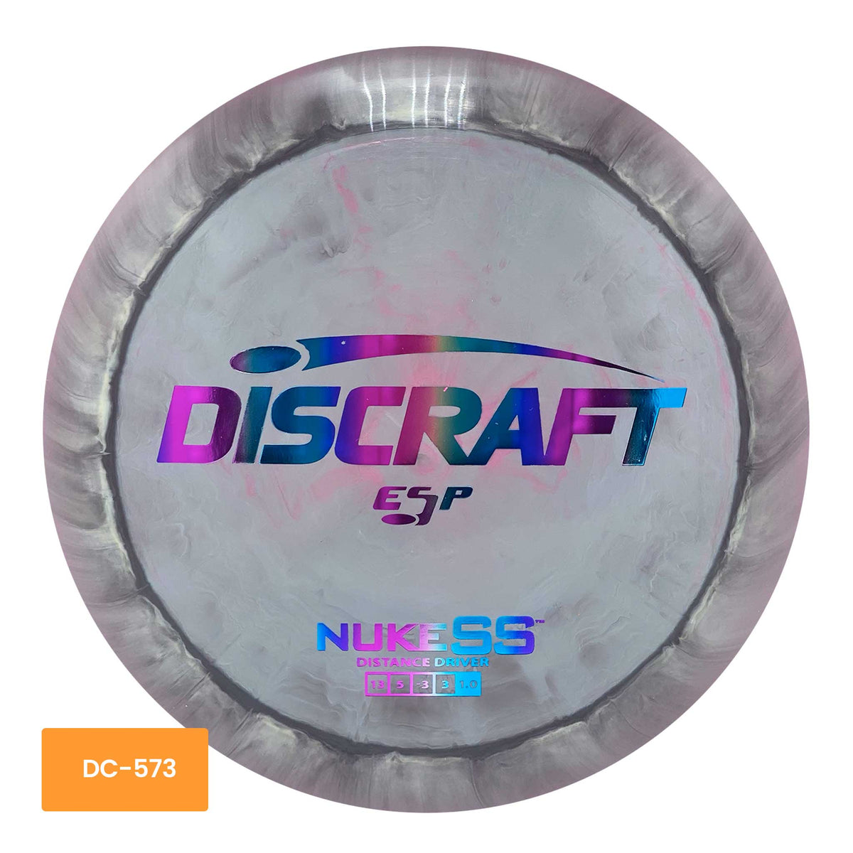 Discraft ESP Nuke SS distance driver -  Purple Grey