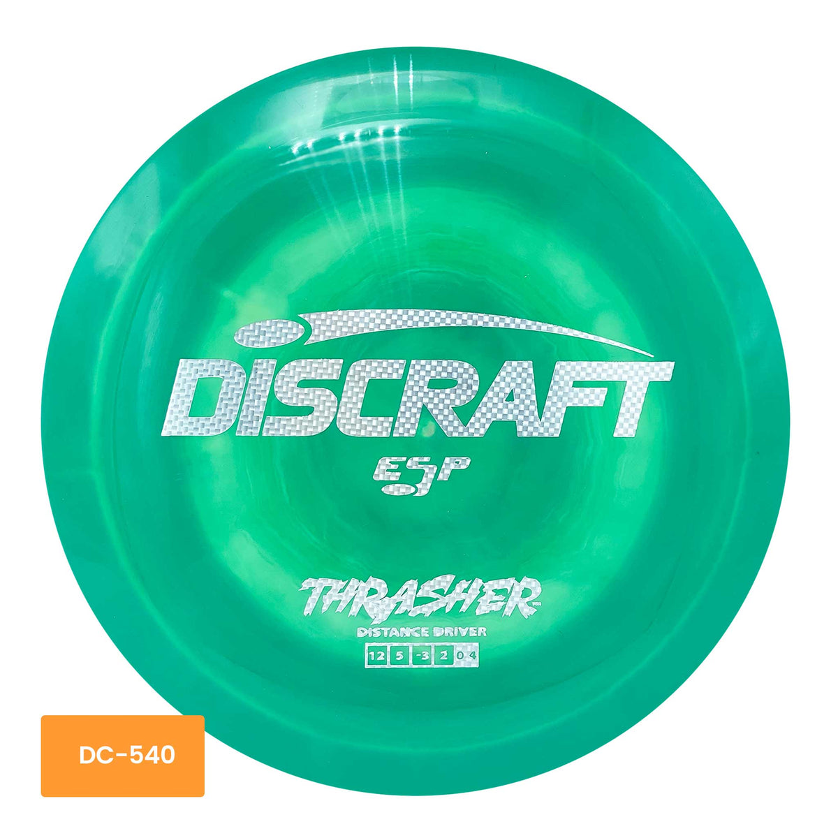 Discraft ESP Thrasher distance driver - Green/Silver
