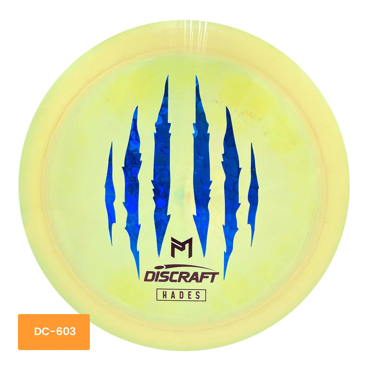 Discraft Paul McBeth 6X Claw ESP Hades distance driver - Yellow