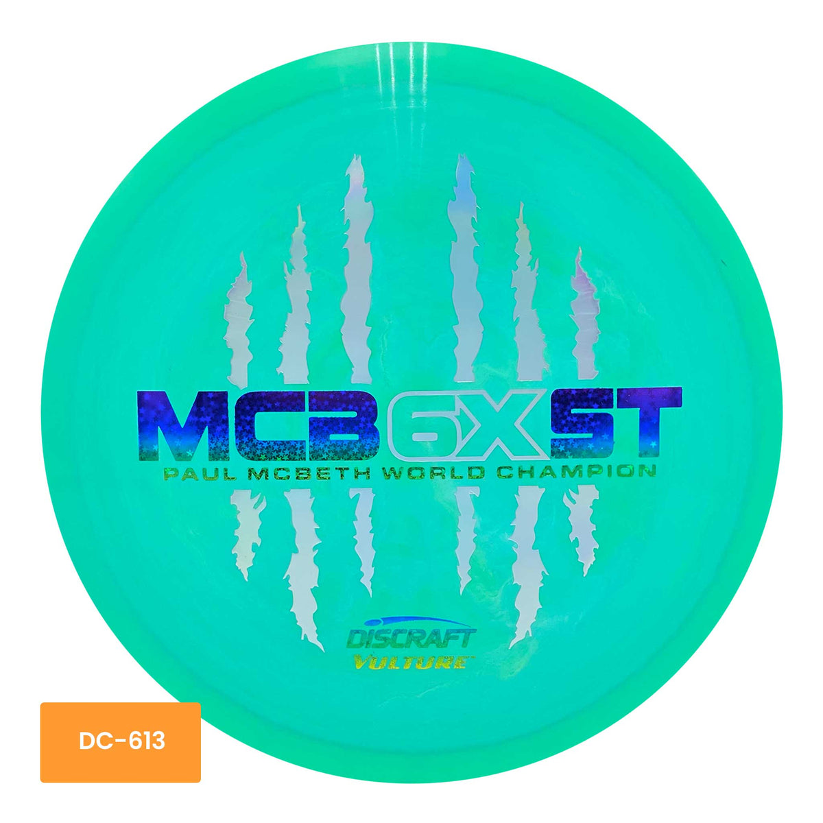 Discraft Paul McBeth MCB6SXT ESP Vulture distance driver - Green