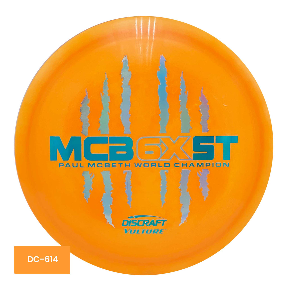 Discraft Paul McBeth MCB6SXT ESP Vulture distance driver - Orange