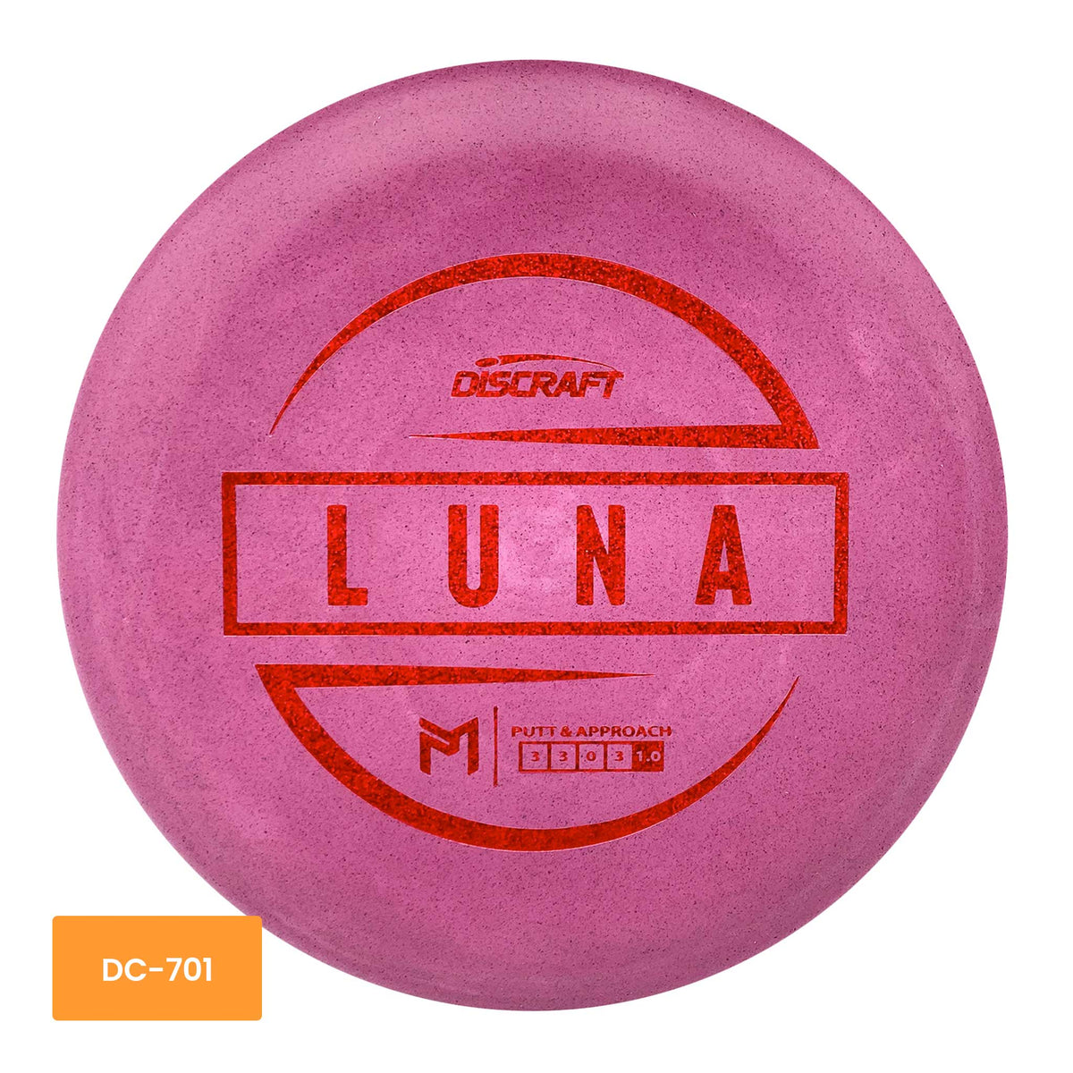 Discraft Paul McBeth Jawbreaker Luna putter and approach - Pink