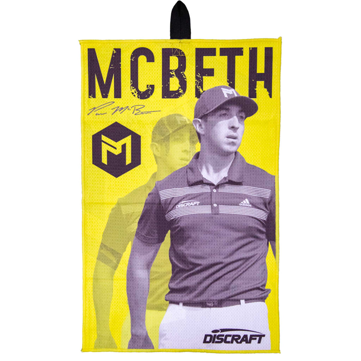 Discraft Disc Golf Microfibre Towel Paul McBeth