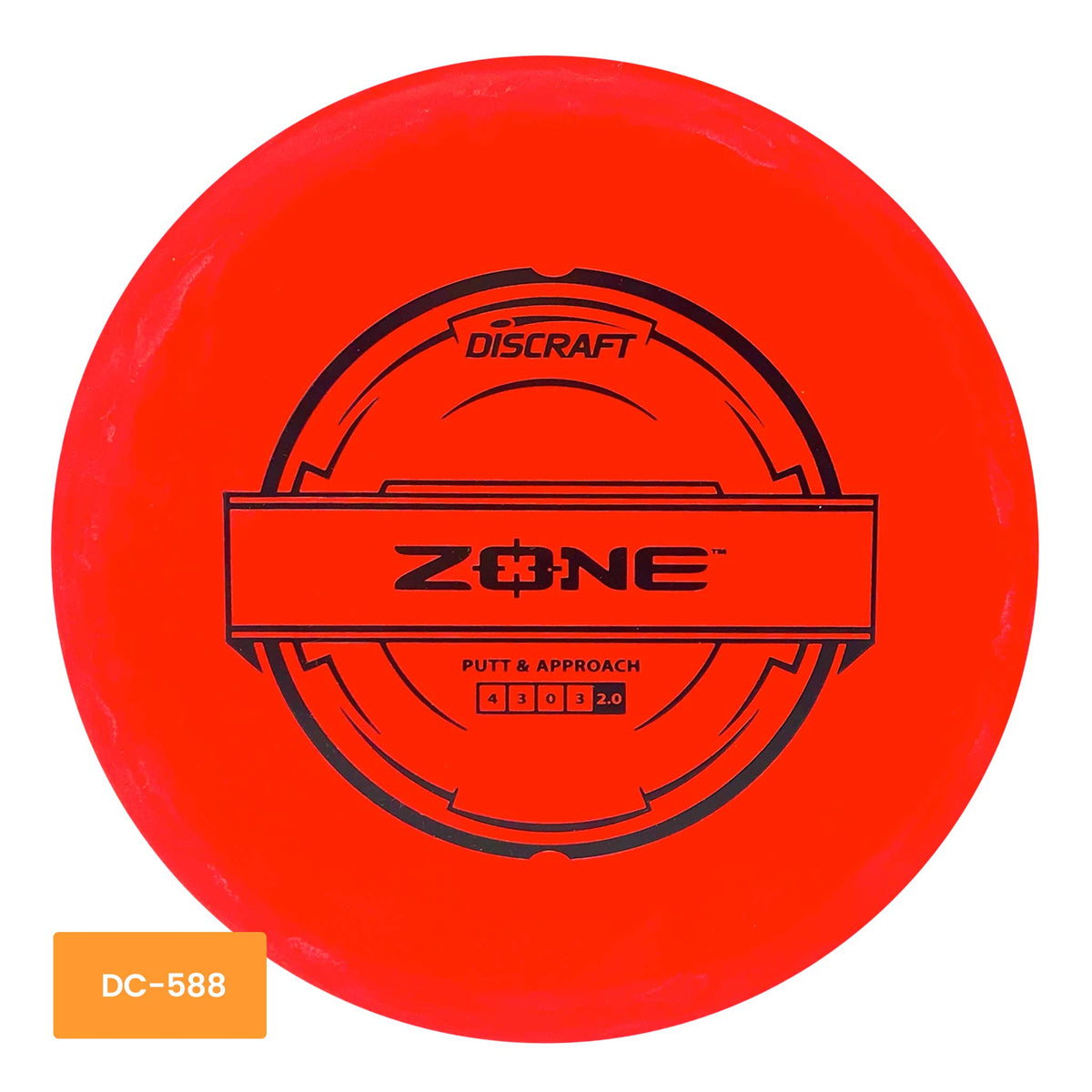 Discraft Putter Line Zone putter and approach - Red