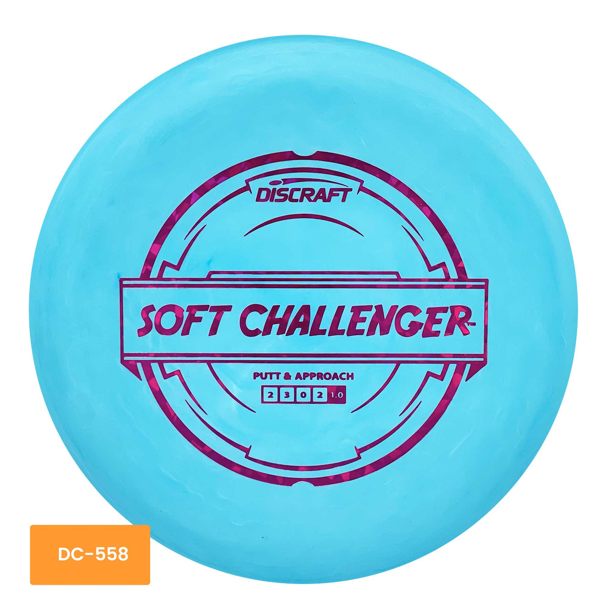 Discraft Putter Line Soft Challenger putter - Blue