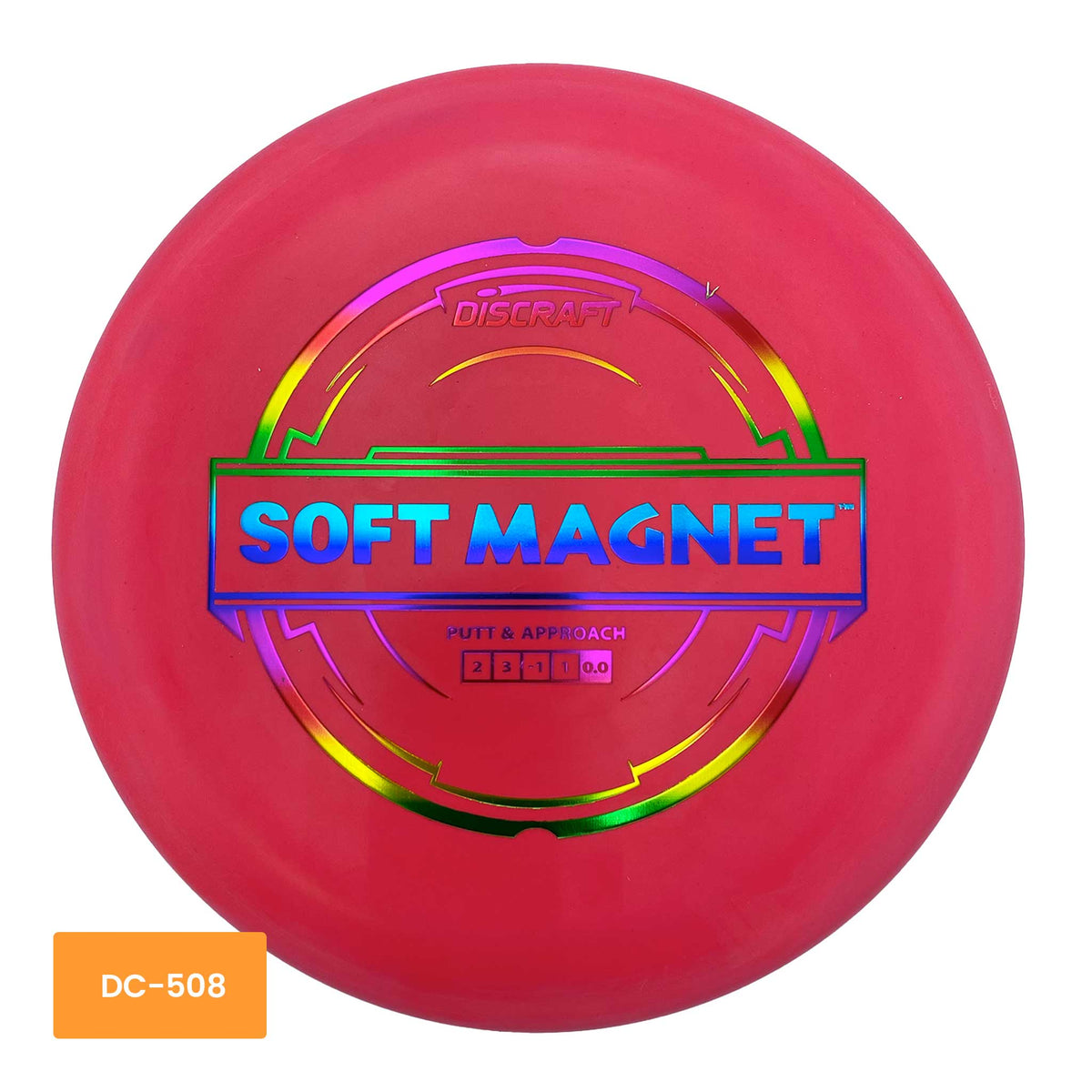 Discraft Soft Magnet putter and approach - Red