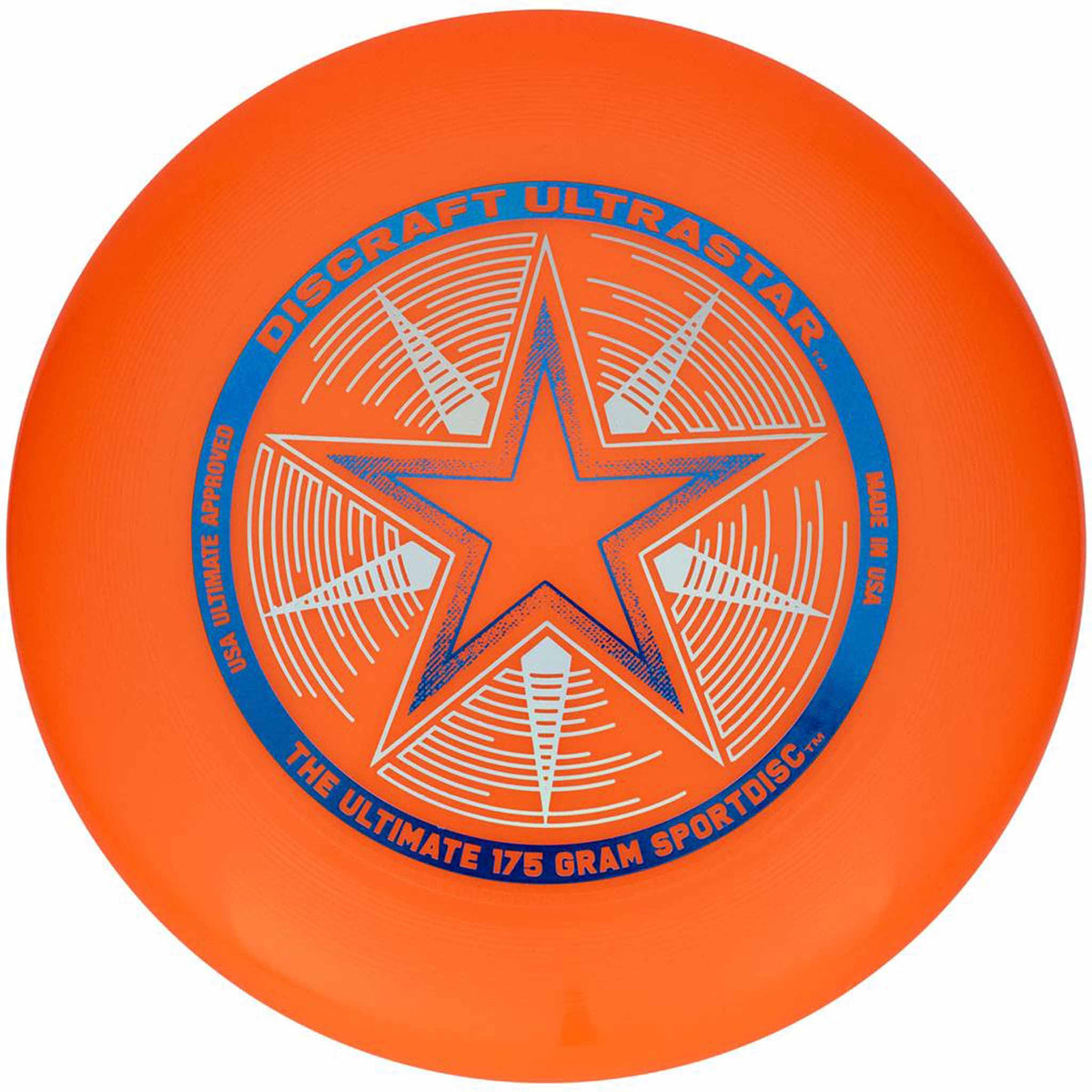 Discraft UltraStar 175g Ultimate Frisbee - Orange