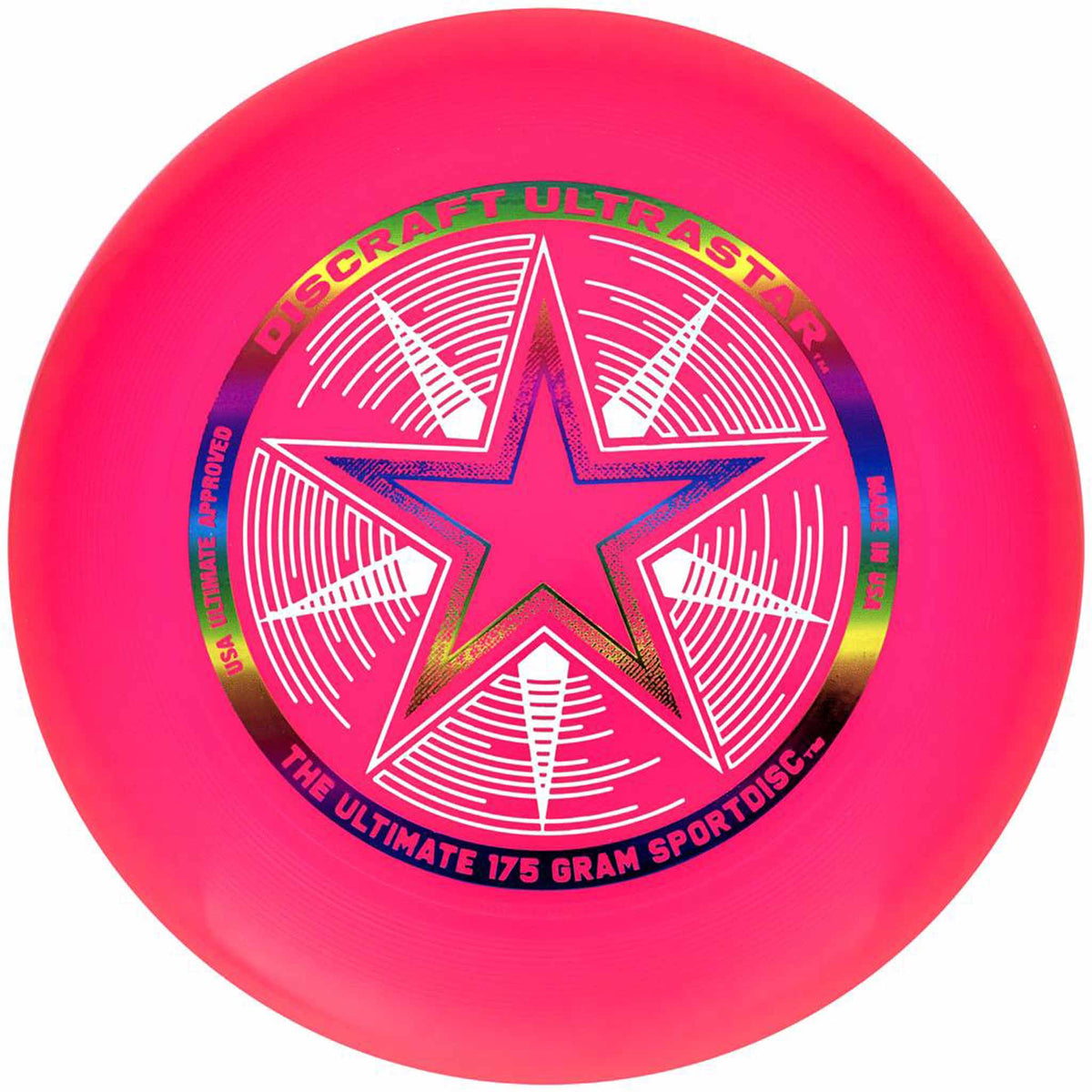 Discraft UltraStar 175g Ultimate Frisbee - Pink