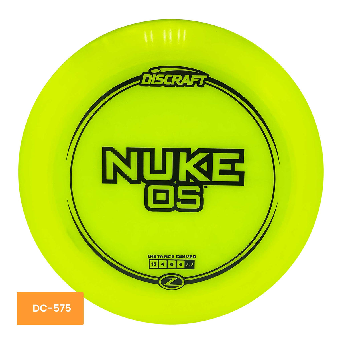 Discraft Z Line Nuke OS distance driver - Yellow