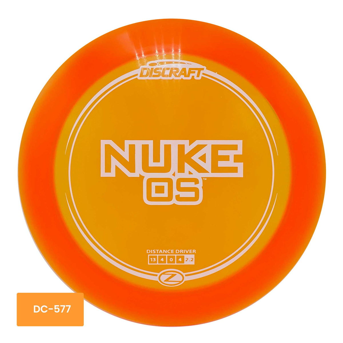 Discraft Z Line Nuke OS distance driver - Orange