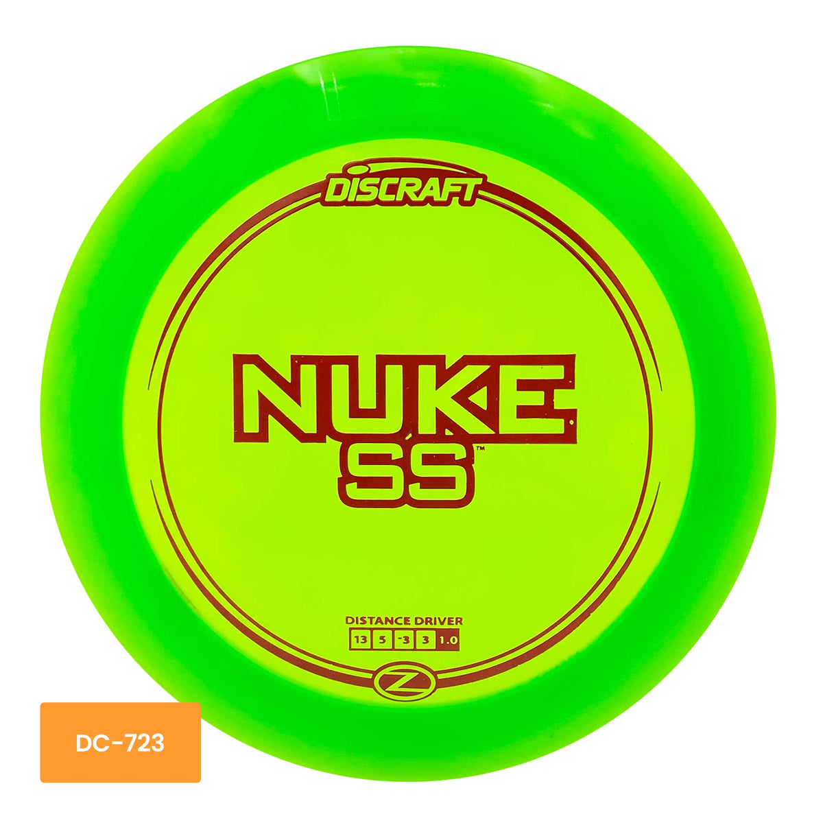 Discraft Z Line Nuke SS distance driver - Green/Red