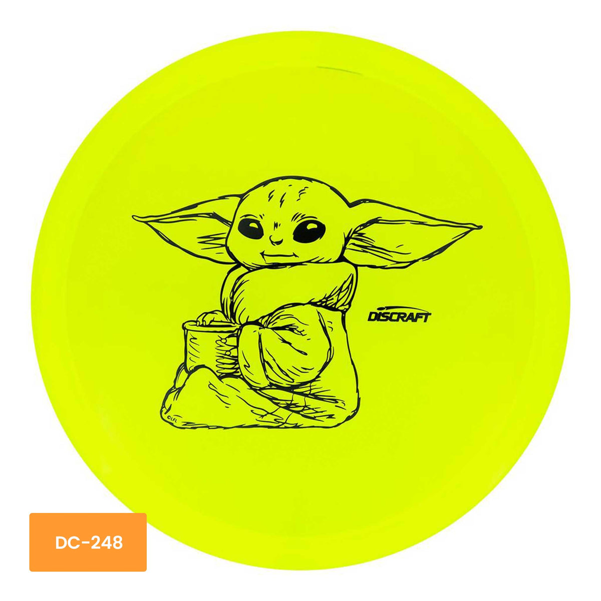Discraft Z-Line Star Wars Sitting Child Buzzz midrange - Yellow