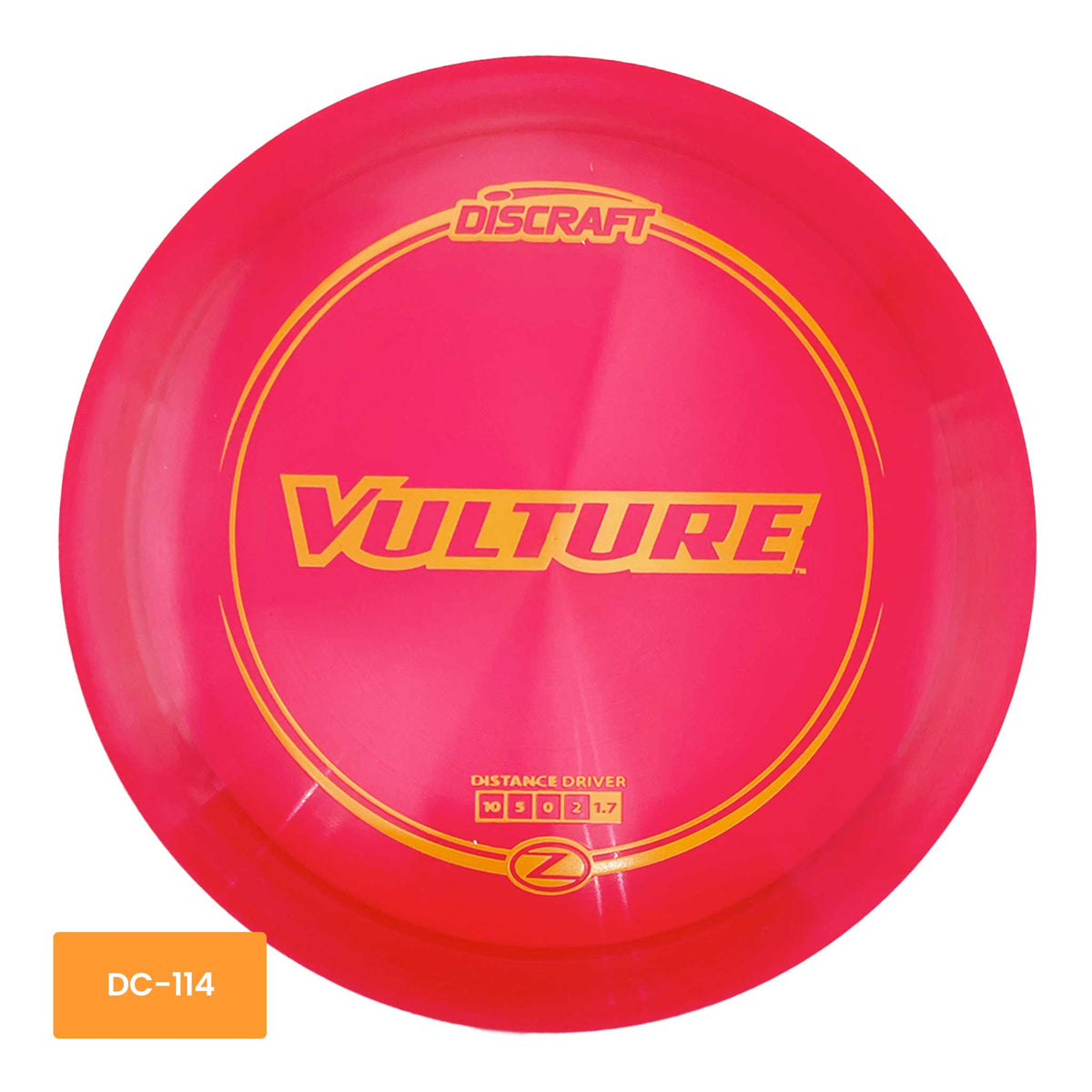 Discraft Z Line Vulture Distance Driver - Red