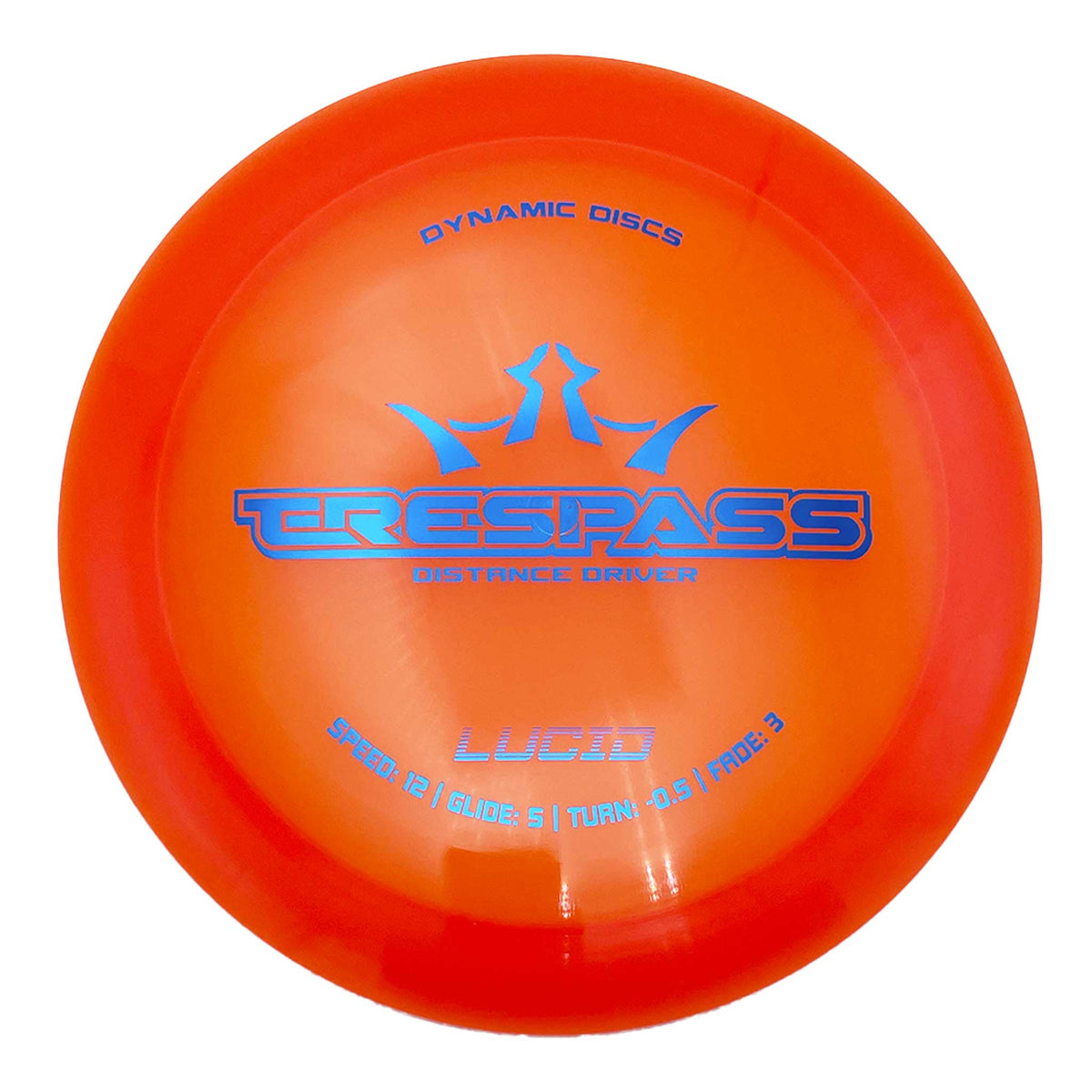 Dynamic Discs Lucid Trespass distance driver - orange