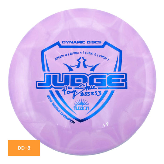 Dynamic Discs Fuzion Burst Paige Shue Judge putter