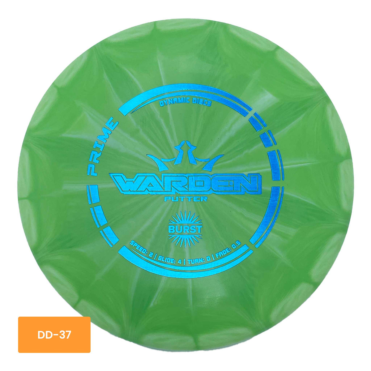 Dynamic Discs Prime Burst Warden putter - Green