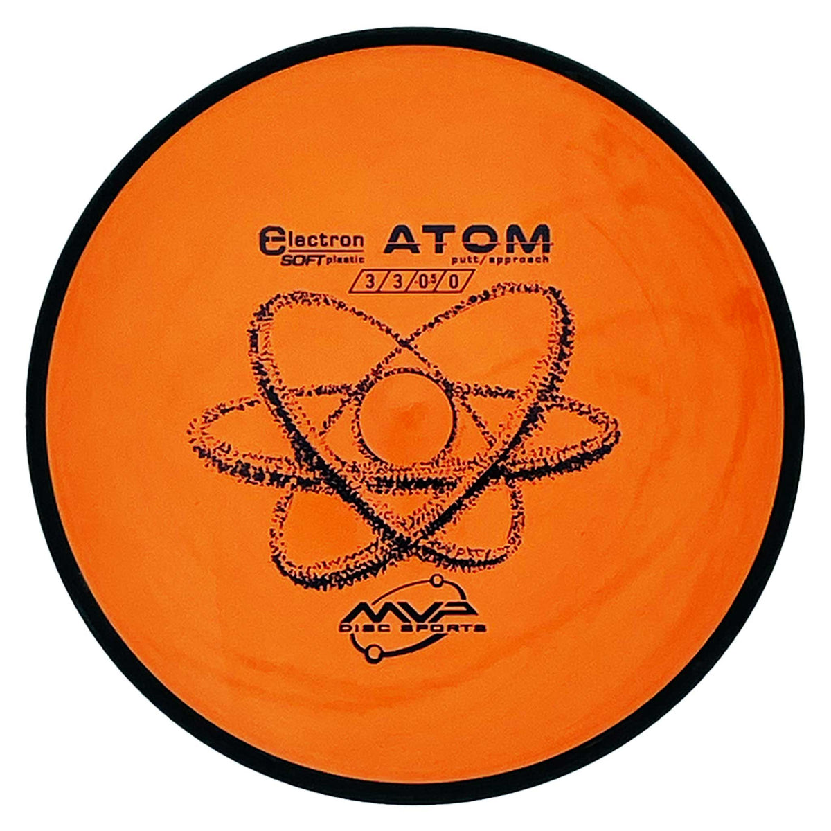 MBP Disc Sports Electron Soft Atom putter and approach Orange