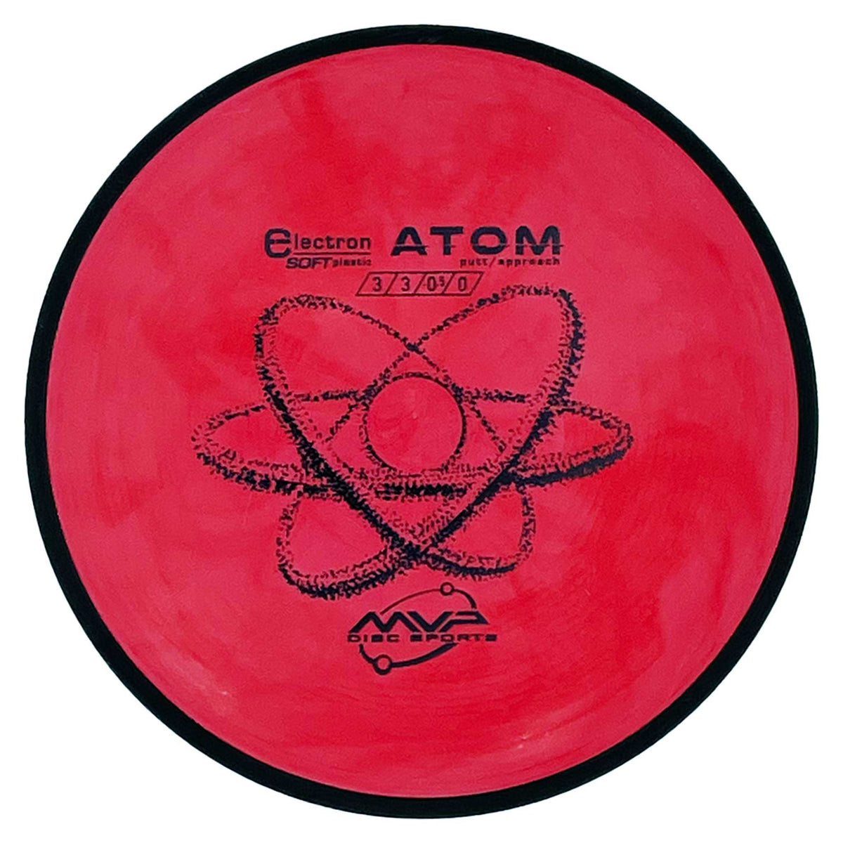 MBP Disc Sports Electron Soft Atom putter and approach Red