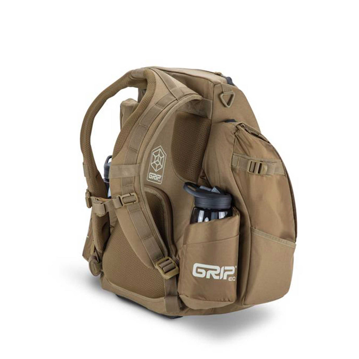 Grip BX3 Buzzz Disc Golf Bag bottle pockets and padded back