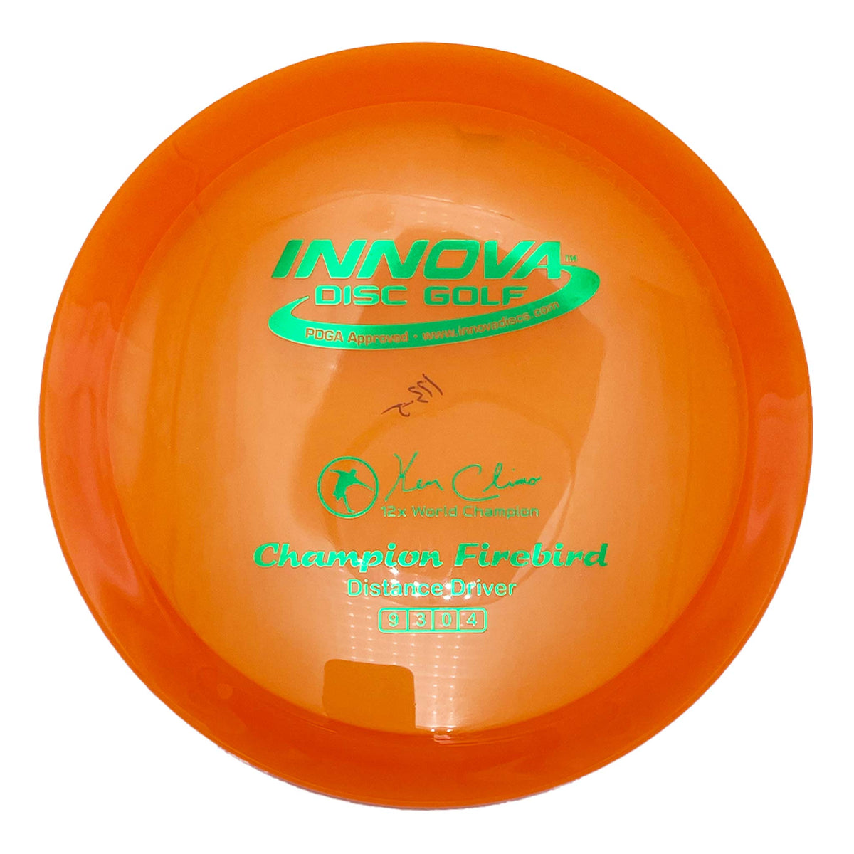 Innova Disc Golf Champion Firebird distance driver - Orange