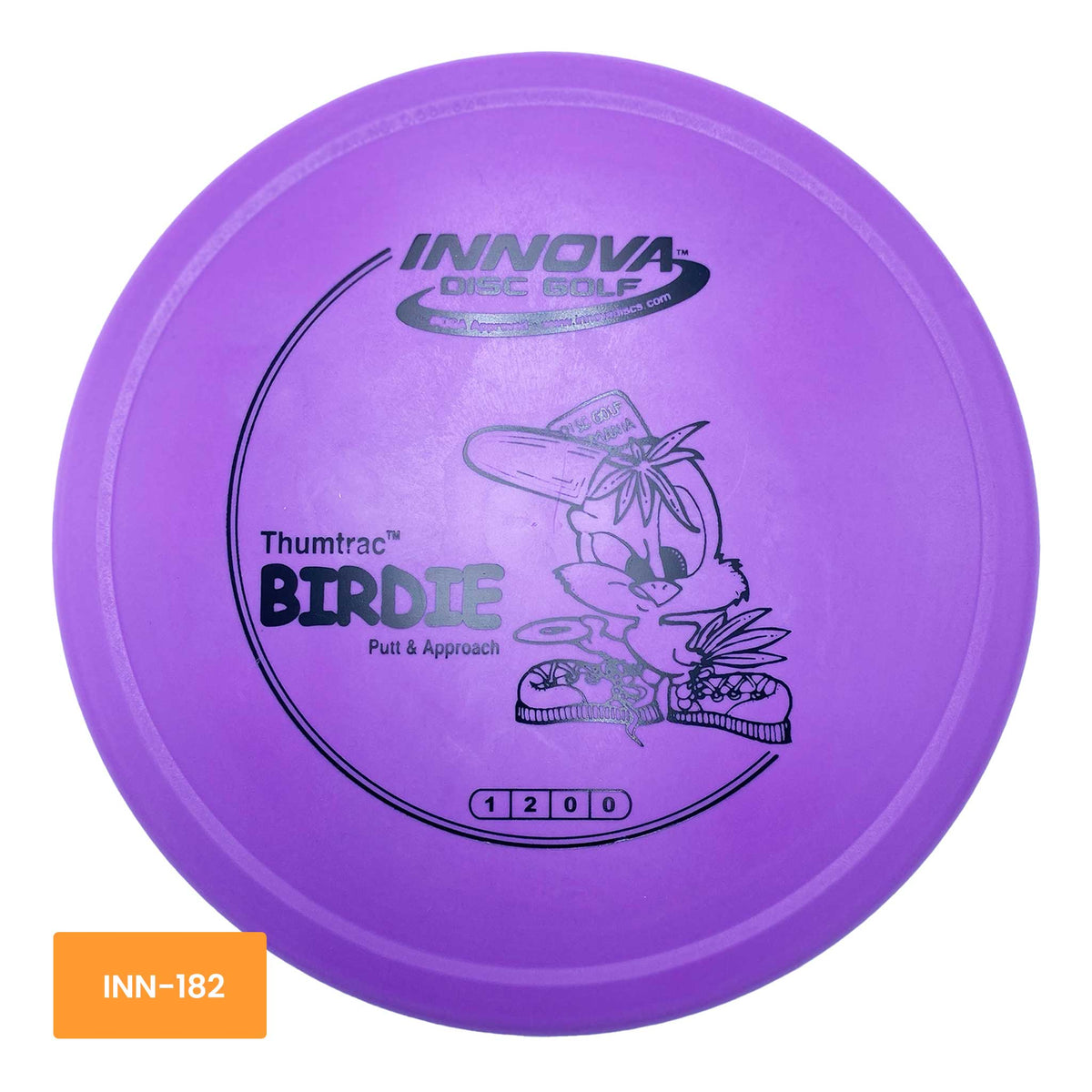 Innova Disc Golf DX Birdie putter and approach - Purple / Black