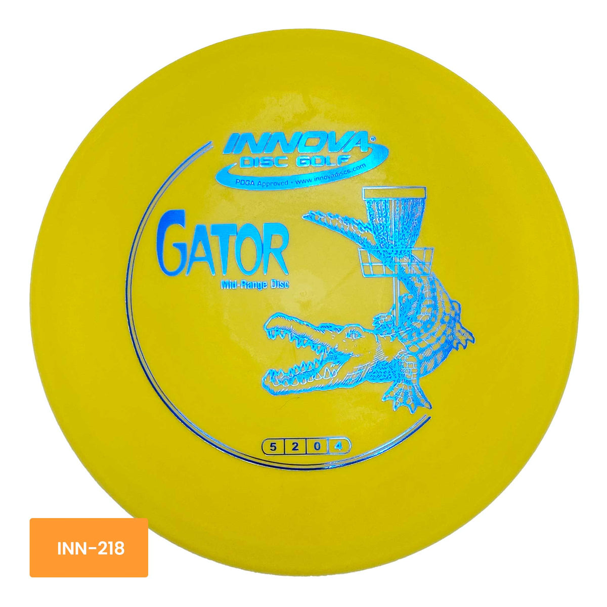 Innova Disc Golf DX Gator midrange - Yellow