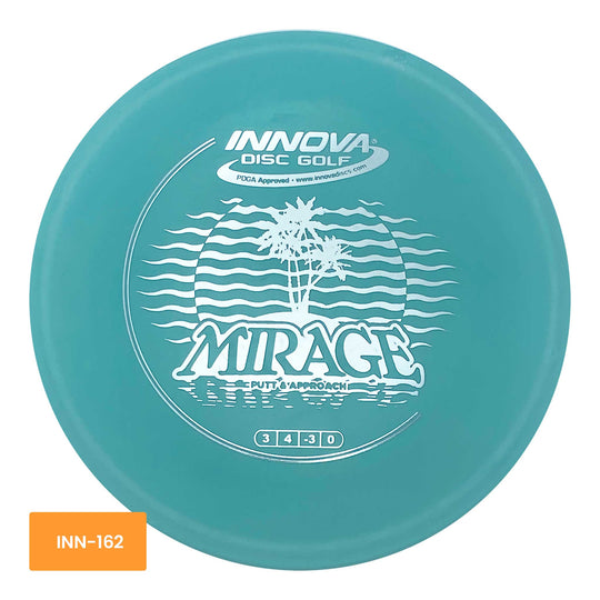 Innova Disc Golf DX Mirage putter and approach