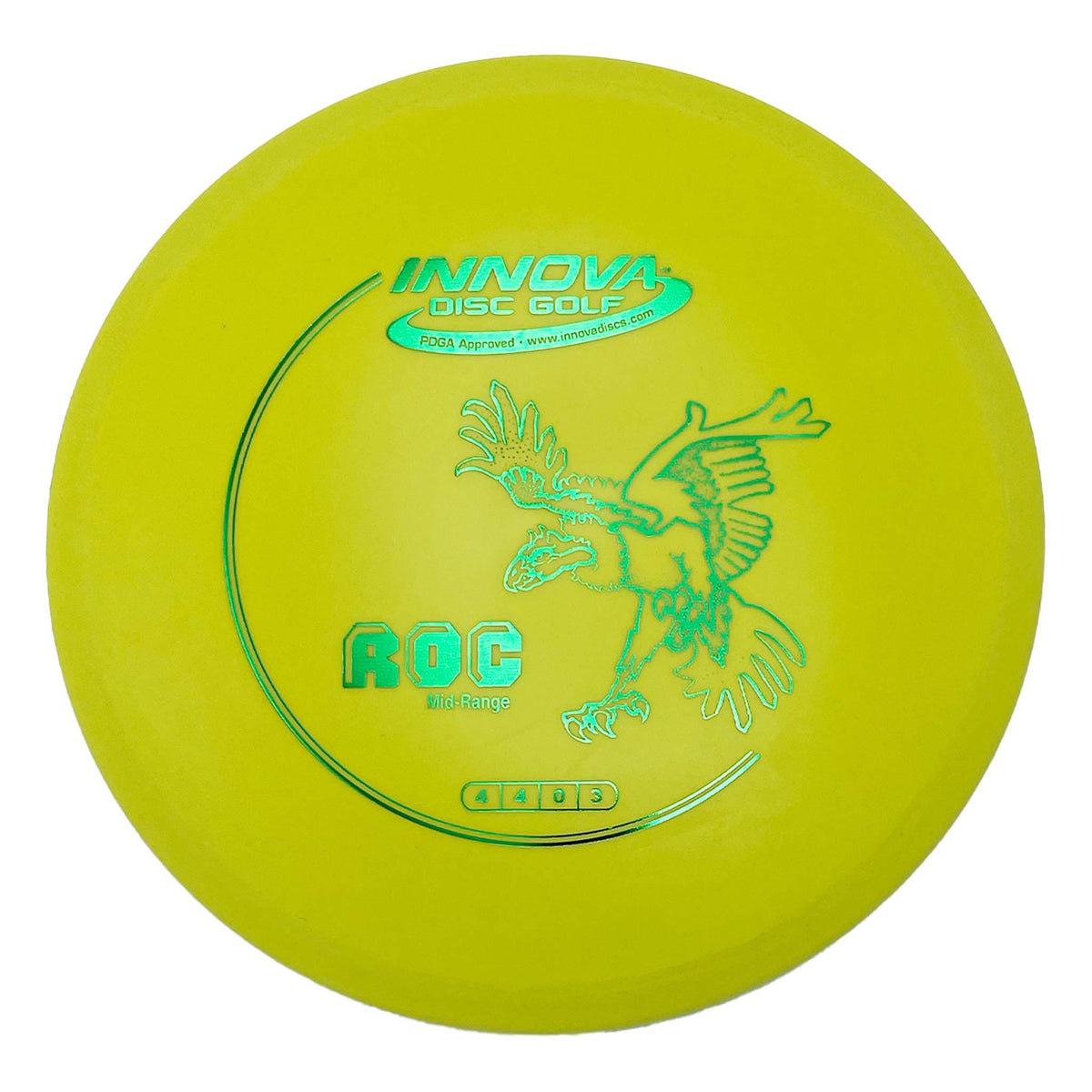 Innova Disc Golf DX Roc mid-range disc - Yellow