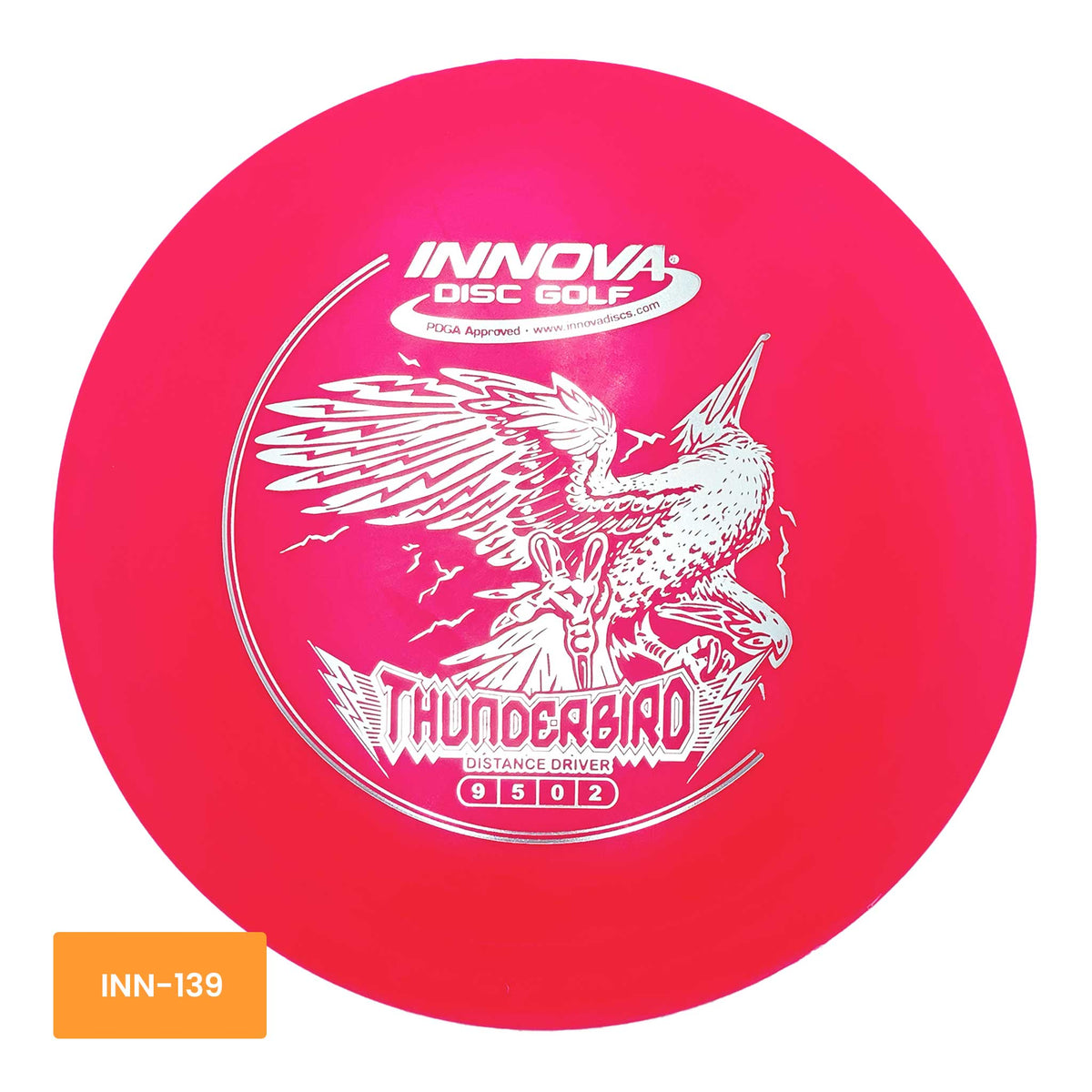 Innova Disc Golf DX Thunderbird distance driver - Pink