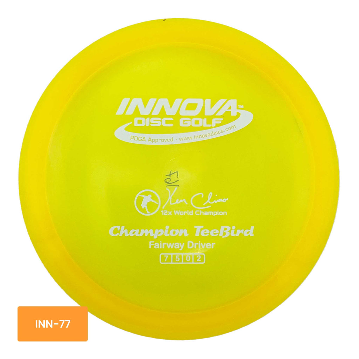 Innova Disc Golf Champion Teebird fairway driver - Yellow