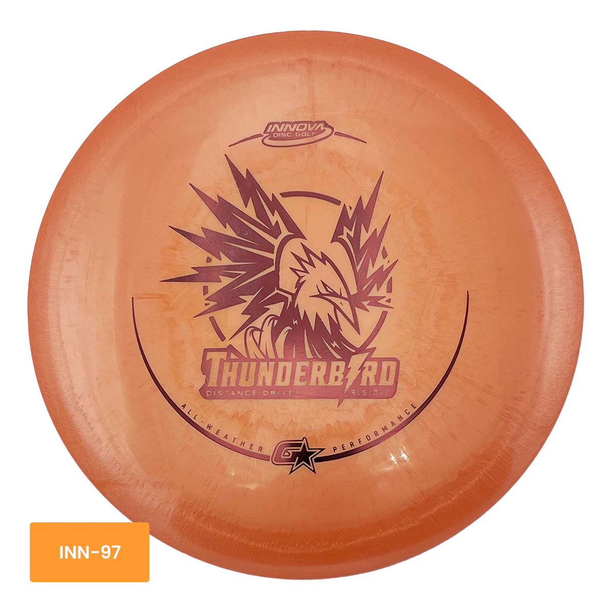 Innova Disc Golf GStar Thunderbird distance driver - Orange