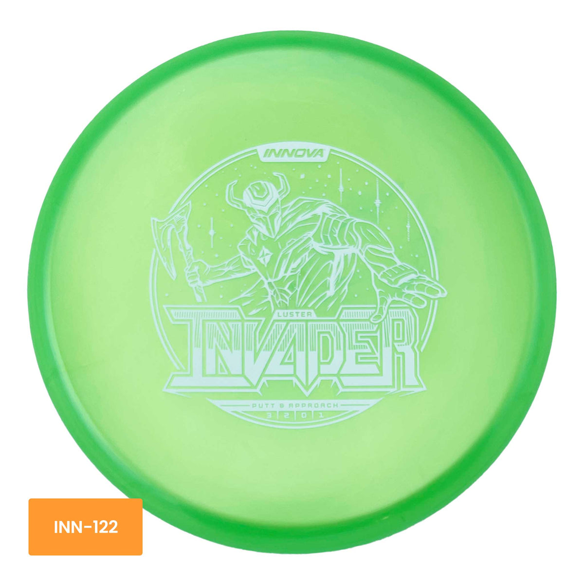 Innova Disc Golf Luster Invader putter and approach - Green