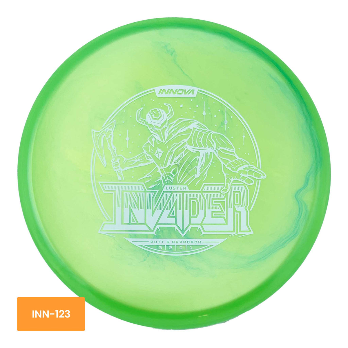 Innova Disc Golf Luster Invader putter and approach - Green