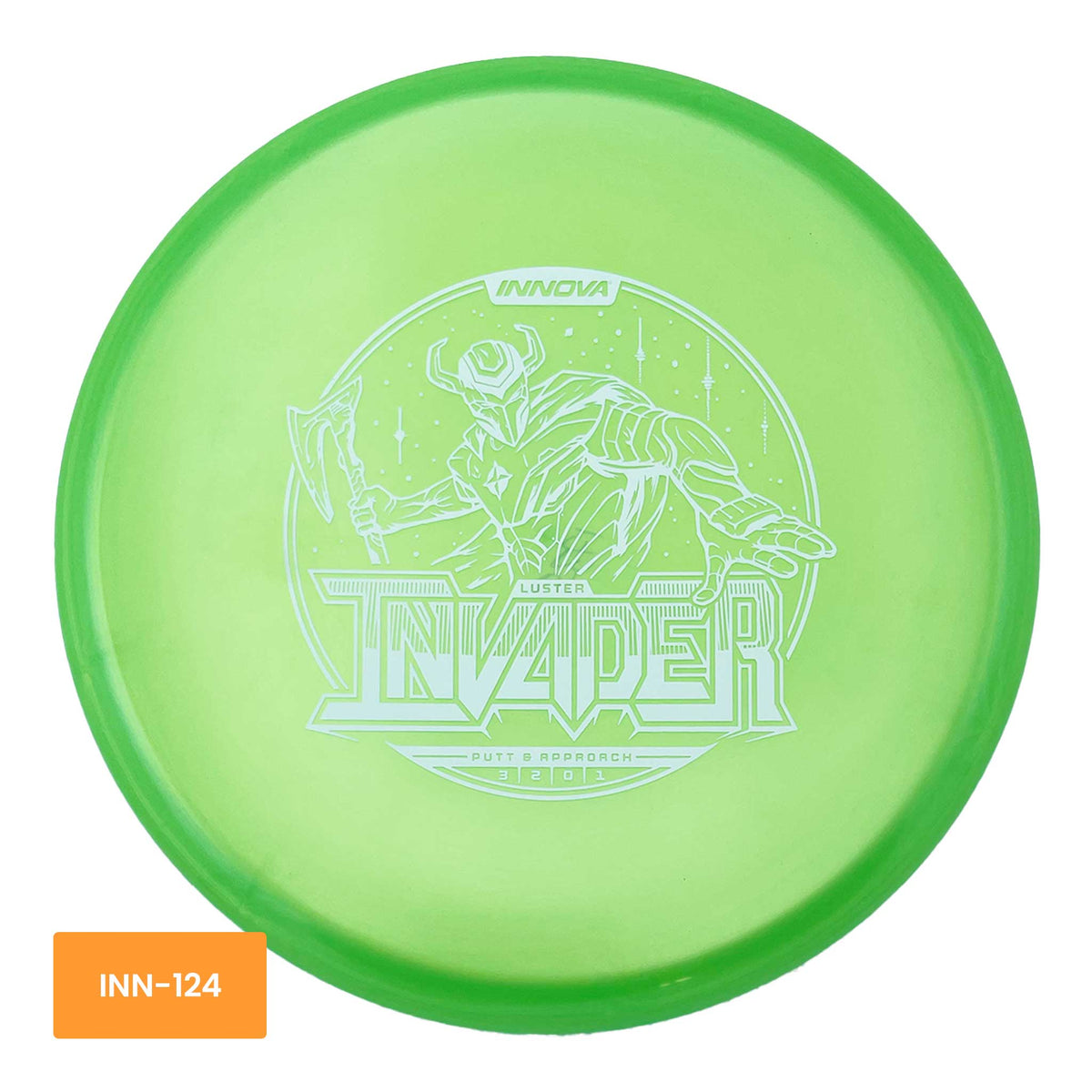 Innova Disc Golf Luster Invader putter and approach - Green