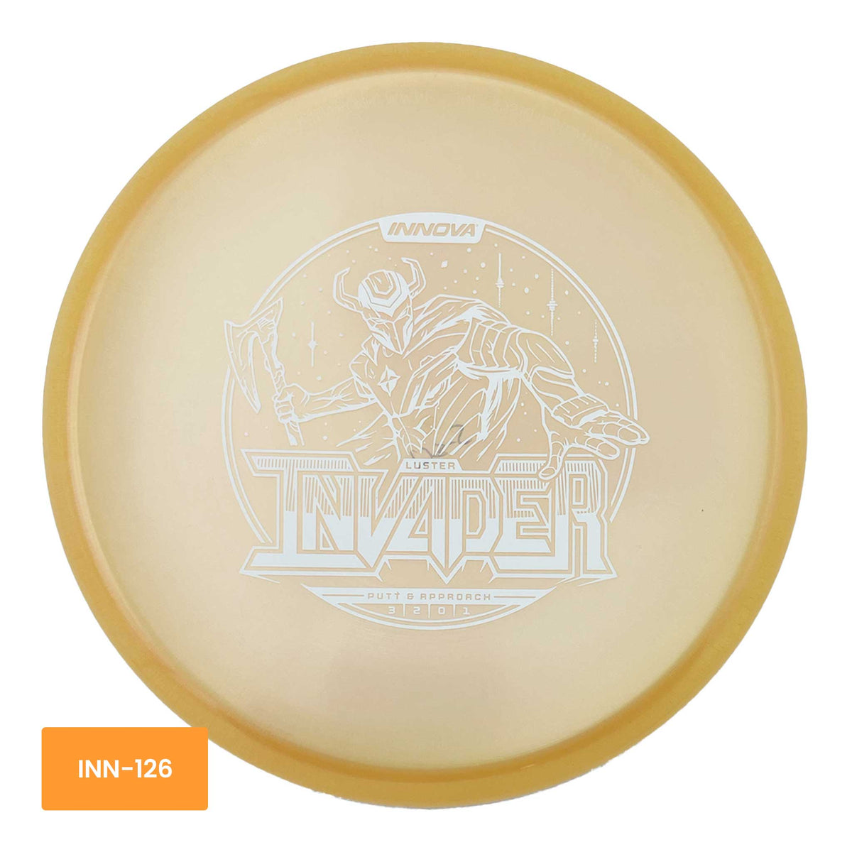 Innova Disc Golf Luster Invader putter and approach - Orange