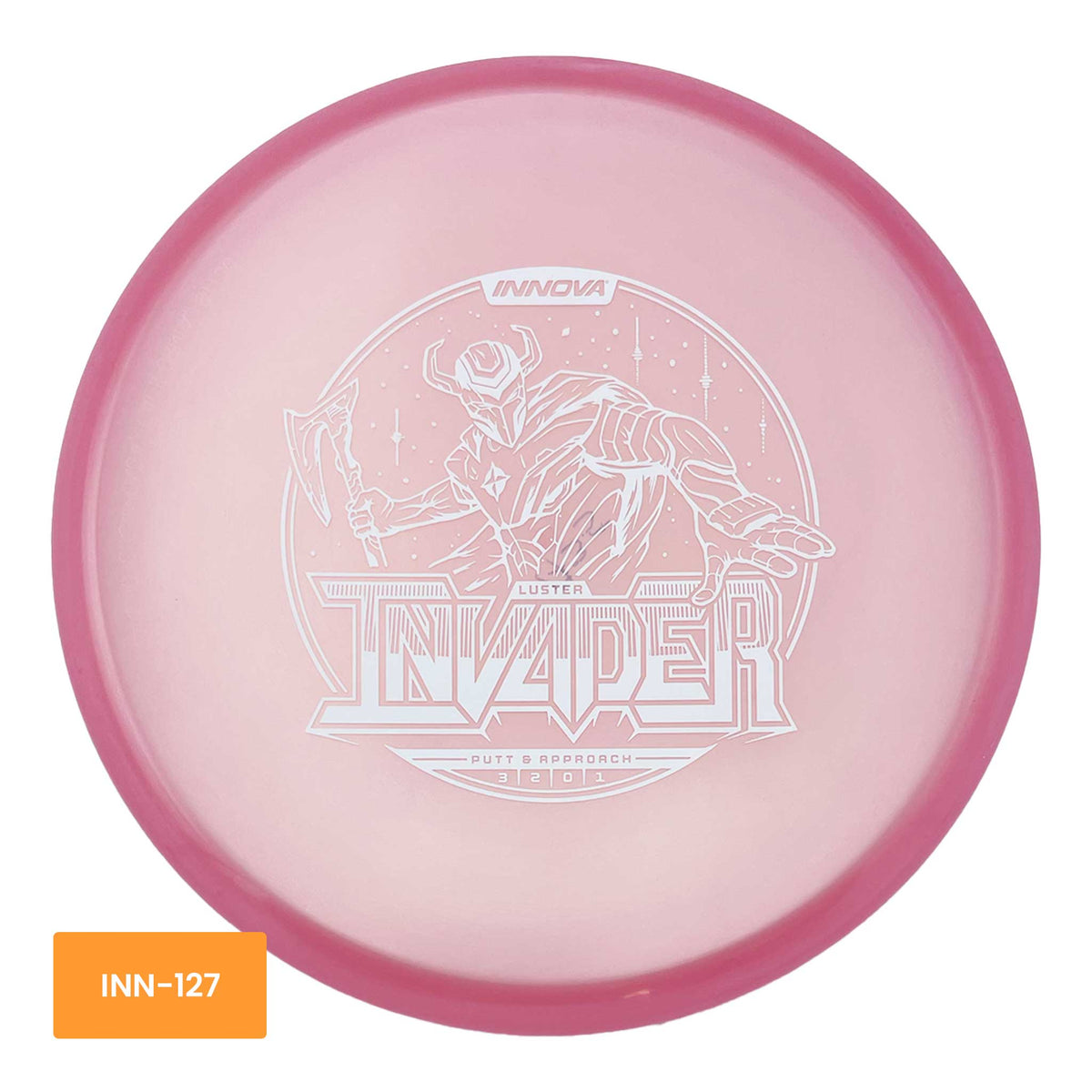 Innova Disc Golf Luster Invader putter and approach - Pink