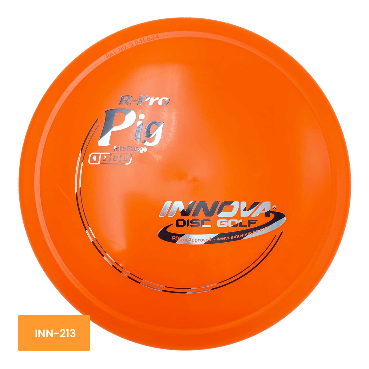 Innova Disc Golf R-Pro Pig putter and approach - Orange