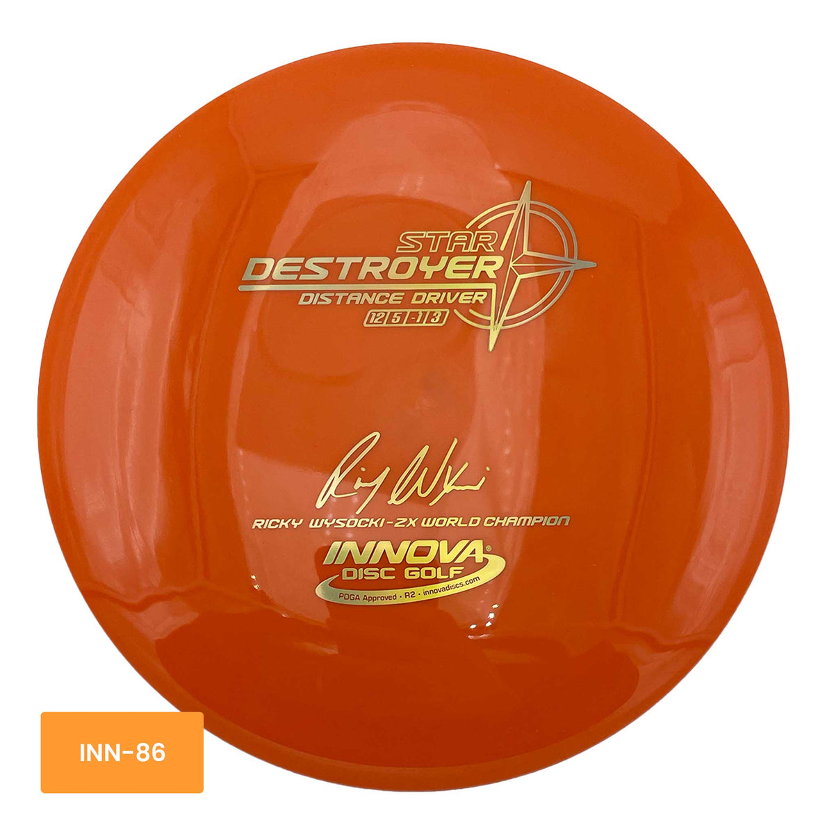 Innova Disc Golf Star Destroyer distance driver - Orange