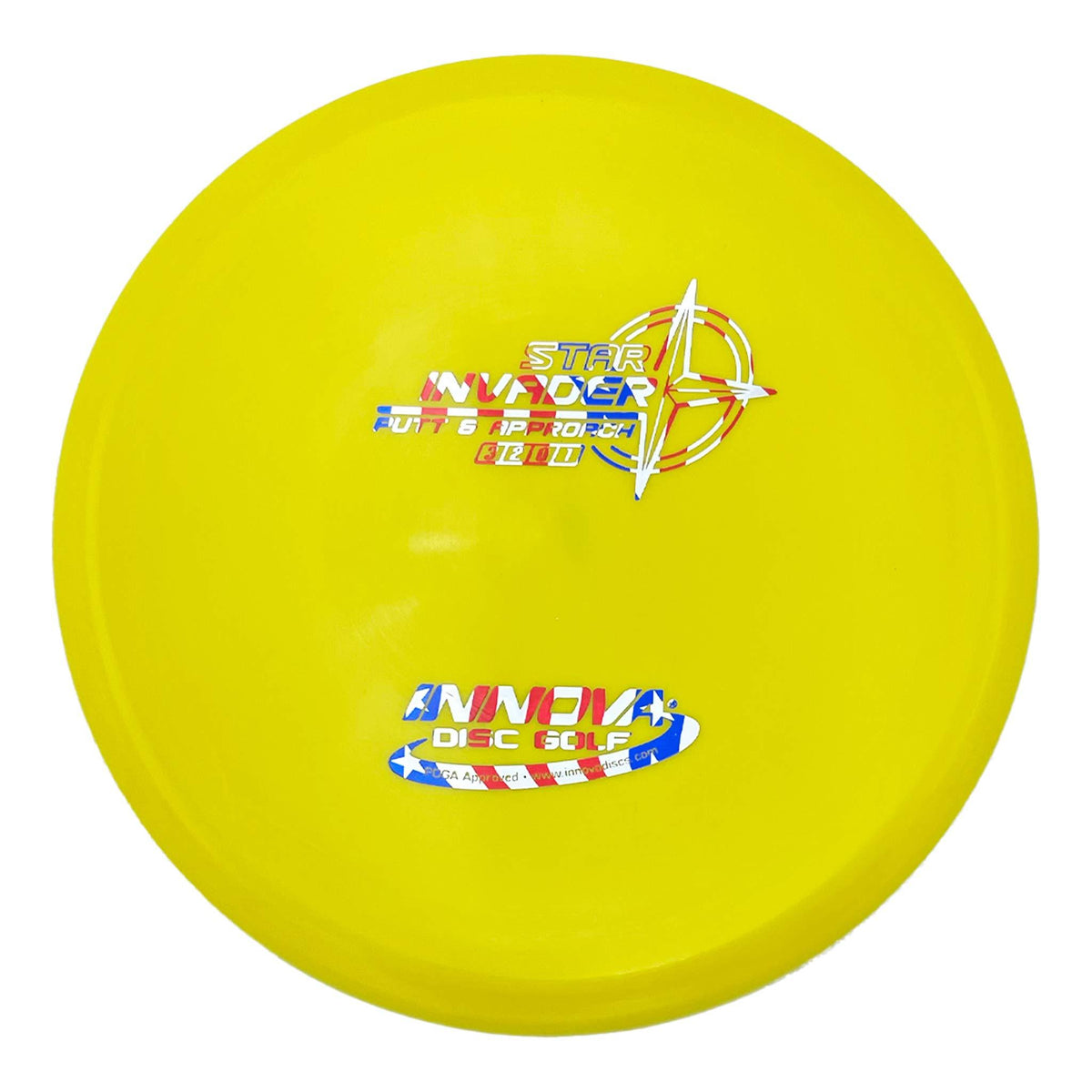 Innova Disc Golf Star Invader putter and approach - Yellow