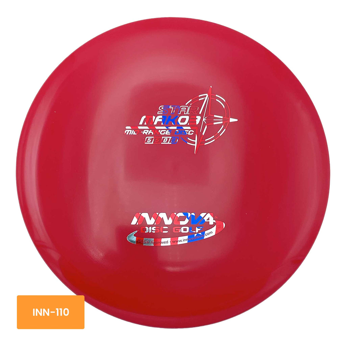 Innova Disc golf Star Mako3 midrange - Red