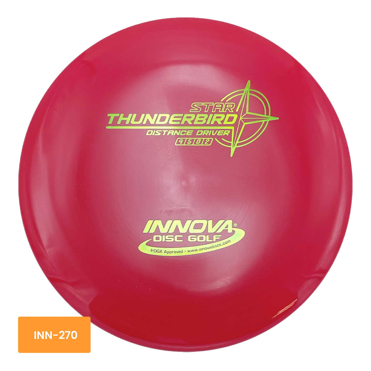 Innova Disc Golf Star Thunderbird distance driver - Red