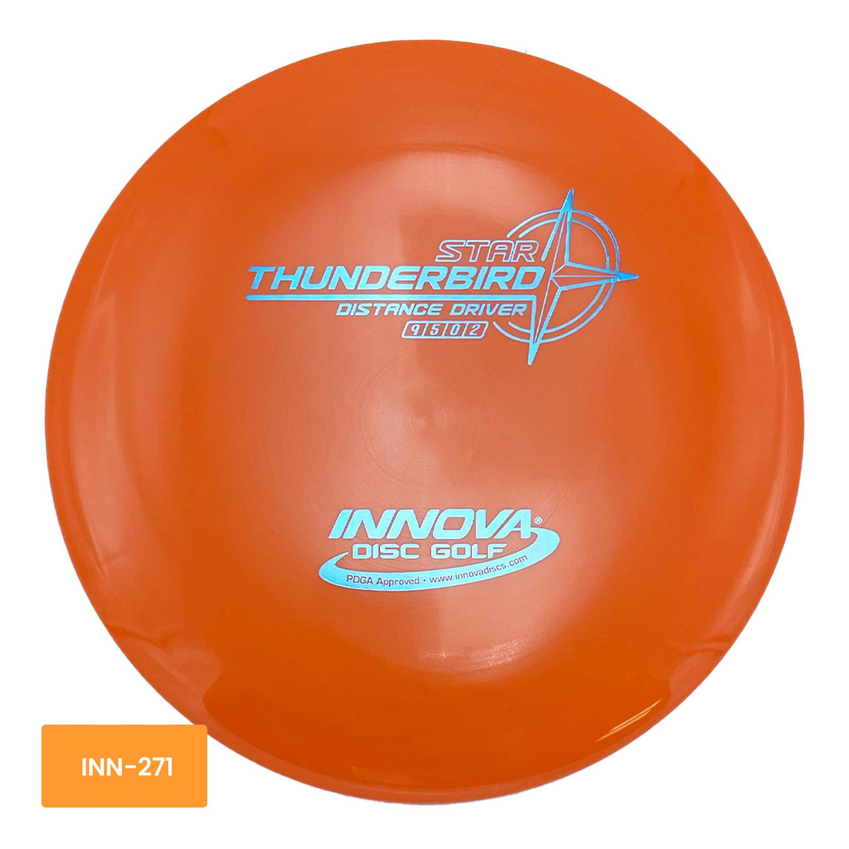 Innova Disc Golf Star Thunderbird distance driver - Orange