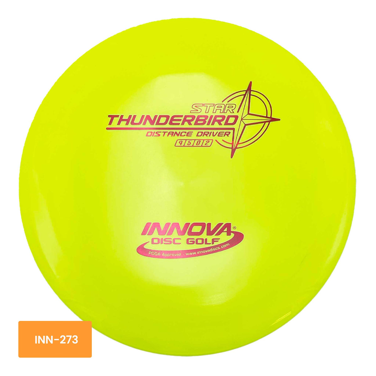 Innova Disc Golf Star Thunderbird distance driver - Yellow