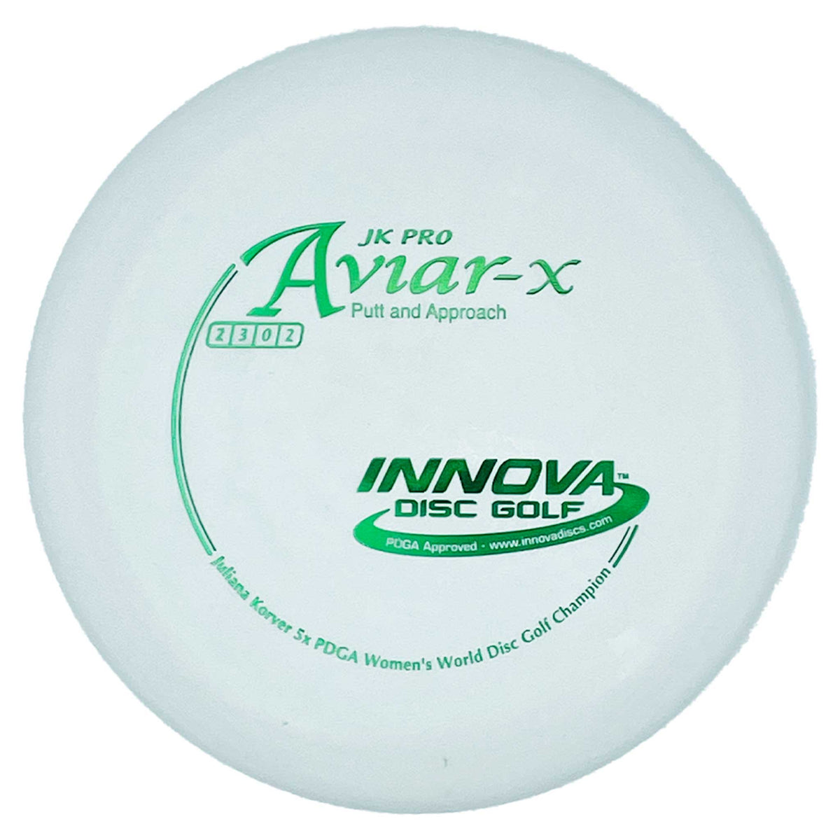 Innova JK Pro Aviar-X putter and approach white