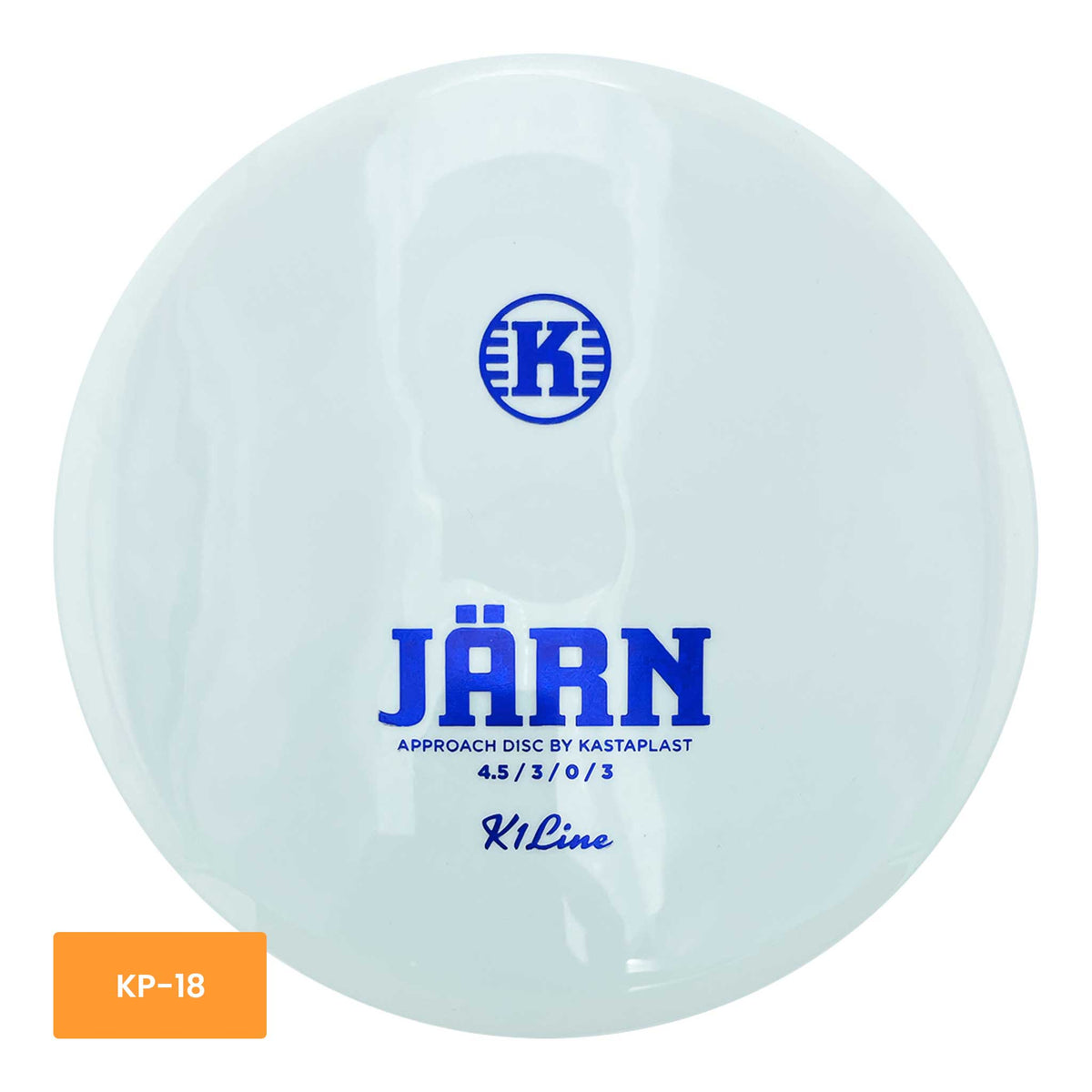 Kastaplast K1 Järn approach disc - White / Blue