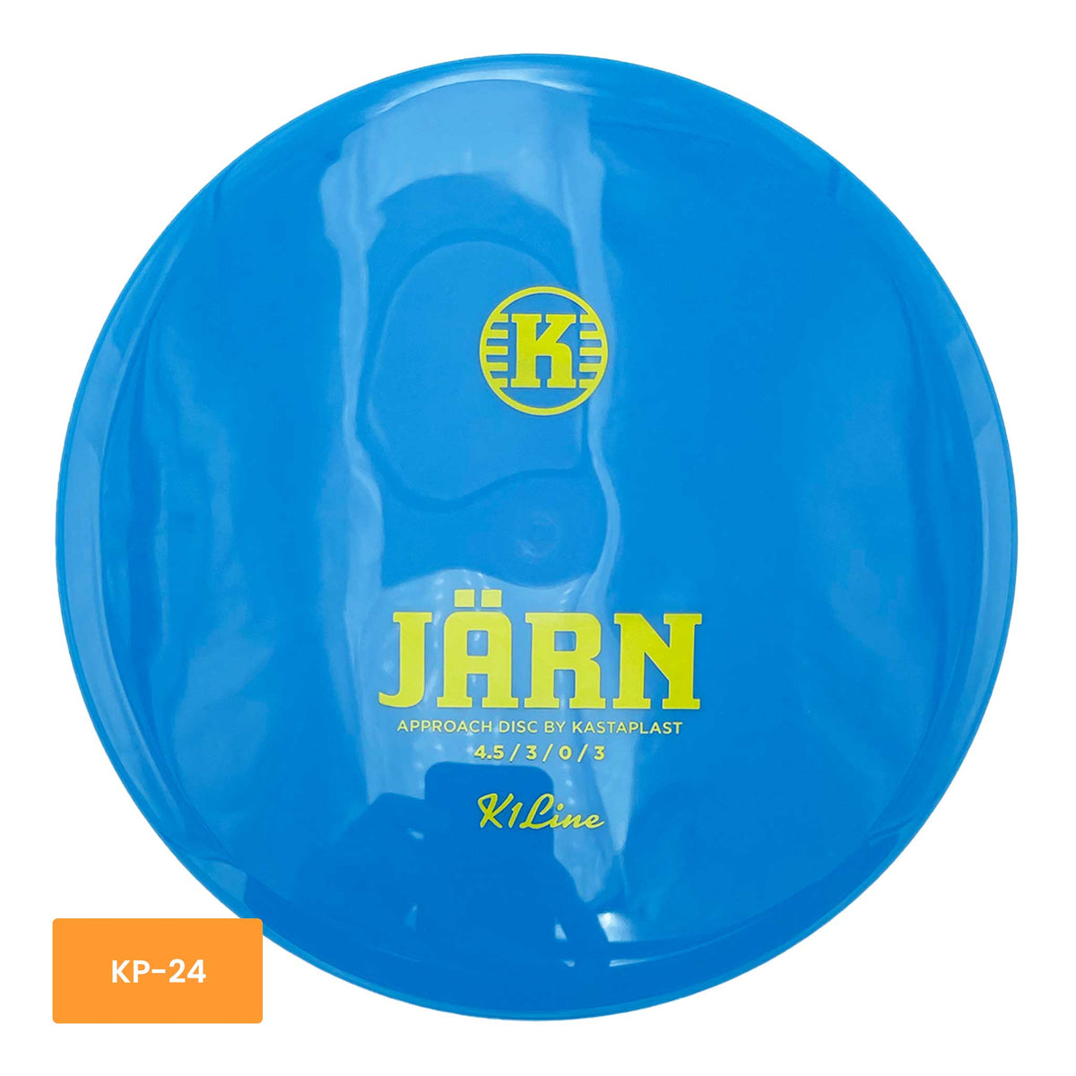 Kastaplast K1 Järn approach disc - Blue / Yellow