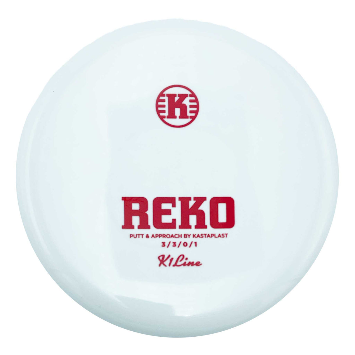 Kastaplast K1 Reko putter and approach - White / Red
