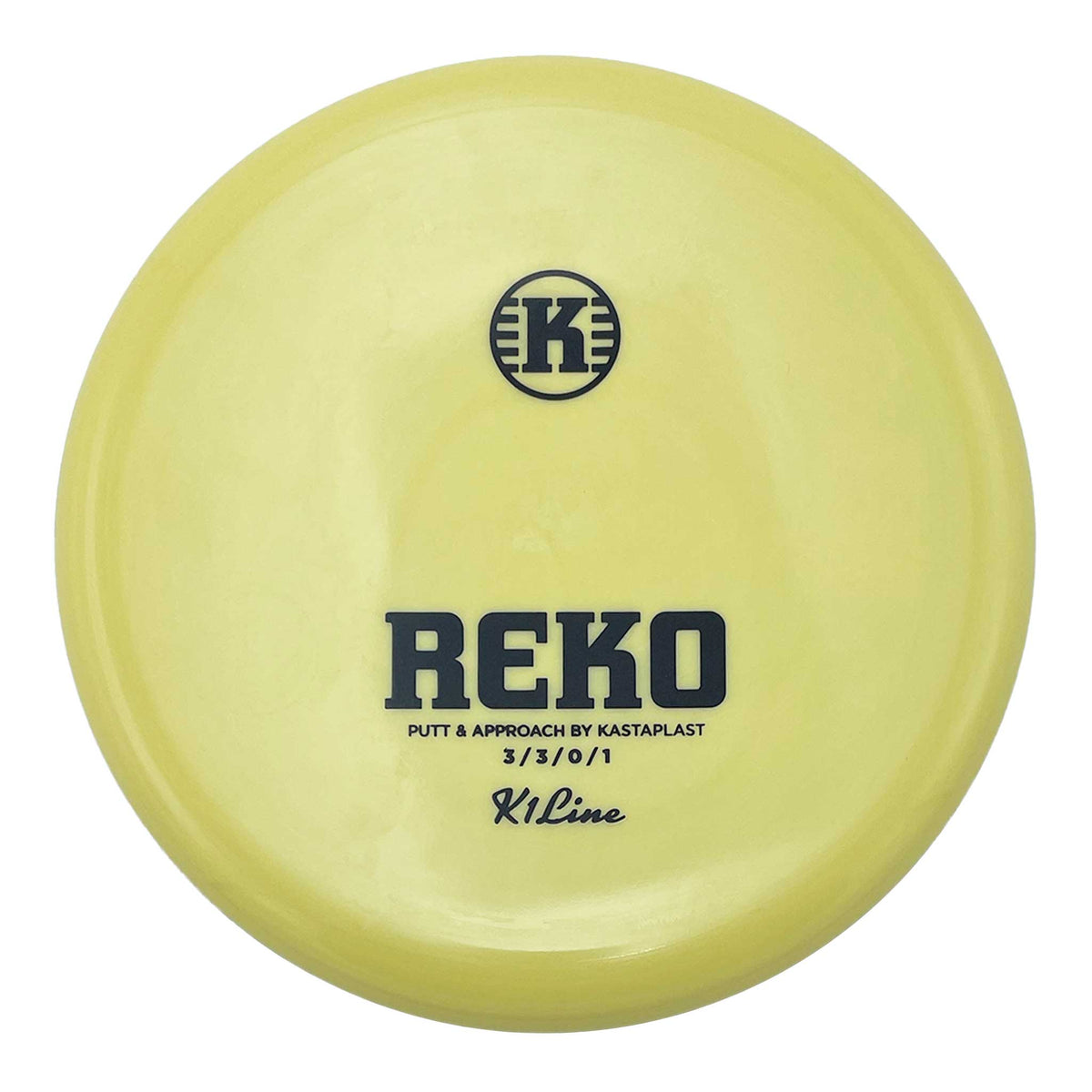 Kastaplast K1 Reko putter and approach - Yellow / Black
